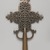 Amhara artist. <em>Processional Cross (qäqwami mäsqäl)</em>, 14th century. Copper alloy, 10 3/4 x 6 1/2 x 1 in.  (27.3 x 16.5 x 2.5 cm). Brooklyn Museum, Gift of Eric Goode, 1999.68.4. Creative Commons-BY (Photo: , 1999.68.4_back_PS9.jpg)