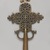 Amhara artist. <em>Processional Cross (qäqwami mäsqäl)</em>, 14th century. Copper alloy, 10 3/4 x 6 1/2 x 1 in.  (27.3 x 16.5 x 2.5 cm). Brooklyn Museum, Gift of Eric Goode, 1999.68.4. Creative Commons-BY (Photo: , 1999.68.4_front_PS9.jpg)