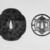  <em>Sword Guard (Tsuba)</em>, 19 th century (possibly). Pierced iron (sukashi); Hammered iron, 4 1/2 x 4 1/8 in.  (11.4 x 10.5 cm). Brooklyn Museum, Gift of Dr. and Mrs. Barry Brumberg, 1999.98.6. Creative Commons-BY (Photo: , 1999.98.5_1999.98.6_view2_bw.jpg)