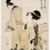 Kitagawa Utamaro (Japanese, 1753-1806). <em>Visiting Komachi, from the series Little Seedlings: Seven Komachi</em>, ca. 1803. Color woodblock print on Japanese mulberry paper, 15 x 9 15/16 in. (38.0 x 25.0 cm). Brooklyn Museum, Museum Collection Fund, 20.930 (Photo: Brooklyn Museum, 20.930_IMLS_SL2.jpg)