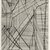 Richard Diebenkorn (American, 1922-1993). <em>Irregular Grid</em>, 1980. Drypoint and hard-ground etching, 6 1/2 x 5 in.  (16.5 x 14.6 cm). Brooklyn Museum, Gift of Ruth Bowman, 2000.129.2. © artist or artist's estate (Photo: Brooklyn Museum, 2000.129.2_PS2.jpg)