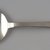 Gorham Manufacturing Company (1865-1961). <em>Salad Fork, Gold Tip Pattern</em>, 1952. Silver, 1 x 9 1/8 x 2 3/8 in. (2.5 x 23.2 x 6 cm). Brooklyn Museum, Gift in memory of Harry and Marian R. Lipton presented on behalf of their great-grandchildren, Elissa H. Samet, Brandon R. Derringer, Jeremy A. Derringer, and Justin M. Derringer, 2000.6.12. Creative Commons-BY (Photo: Brooklyn Museum, 2000.6.12_cropped.jpg)
