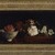 John La Farge (American, 1835-1910). <em>Flowers on a Japanese Tray on a Mahogany Table</em>, 1879. Oil on panel, 10 3/8 x 18 1/16 in. (26.3 x 45.8 cm). Brooklyn Museum, Bequest of Christiana C. Burnett, great-niece of the artist, 2001.47.1 (Photo: Brooklyn Museum, 2001.47.1_framed_SL4.jpg)