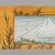 Christopher Grant La Farge (American, 1862-1938). <em>Small Card Decorated with Mount Fuji (recto) and Paint Bowl and Brush (verso)</em>, ca. 1880. Watercolor and black ink on very thin card stock, 3 3/16 x 4 5/16 in. (8 x 11 cm). Brooklyn Museum, Bequest of Christiana C. Burnett, 2001.47.4a-b (Photo: Brooklyn Museum, 2001.47.4a_PS9.jpg)