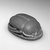 Grueby Faience Co. (1897-1909). <em>Scarab Paperweight</em>, ca. 1904. Glazed earthenware, 1 3/4 x 2 3/4 x 4 in.  (4.4 x 7.0 x 10.2 cm). Brooklyn Museum, H. Randolph Lever Fund, 2001.8. Creative Commons-BY (Photo: Brooklyn Museum, 2001.8_bw.jpg)