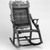 Attributed to Edward W. Vaill (1861-1891). <em>Rocking Chair</em>, ca. 1880. Wood, original woven upholstery, and metal, 39 3/4 x 23 7/8 x 30 1/2 in. (101 x 60.6 x 77.5 cm). Brooklyn Museum, Gift of Dr. Alvin E. Friedman-Kien, 2002.107.3. Creative Commons-BY (Photo: Brooklyn Museum, 2002.107.3_bw.jpg)