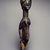 Sherbro. <em>Fragment of a Female Figure</em>, 19th century. Wood, 17 5/16 x 3 13/16 x 3 15/16 in. (44 x 9.7 x 10 cm). Brooklyn Museum, Gift of Blake Robinson, 2002.31.3. Creative Commons-BY (Photo: Brooklyn Museum, 2002.31.3_SL3.jpg)