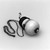 Massai Kisongo. <em>Snuff Container</em>, 19th or 20th century. Ivory, leather, metal, glass beads, fiber, loose stone, vessel:  3 x 1 3/4 x 1 3/4 in.  (7.6 x 4.4 x 4.4 cm);. Brooklyn Museum, Gift of Blake Robinson, 2002.31.8a-b. Creative Commons-BY (Photo: Brooklyn Museum, 2002.31.8a-b_bw.jpg)