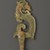  <em>Garment Hook</em>, 20th century. Olive green nephrite, 4 7/8 x 2 x 1/2 in. (12.4 x 5.1 x 1.3 cm). Brooklyn Museum, Gift of Mr. and Mrs. Raymond Hargreaves, 2002.36.4. Creative Commons-BY (Photo: Brooklyn Museum, 2002.36.4_front_PS2.jpg)
