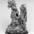  <em>Scholar's Rock</em>, 18th century. Limestone, 13 1/2 x 8 3/4 x 6 3/4 in. (34.3 x 22.2 x 17.1 cm). Brooklyn Museum, Gift of Alastair Bradley Martin, 2002.37. Creative Commons-BY (Photo: Brooklyn Museum, 2002.37_bw.jpg)