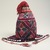 Quechua. <em>Knitted Hat or Ch'ullu</em>, 2002. Alpaca fleece, sheep wool, shell buttons, glass and plastic beads, natural and synthetic dyes, includes ear flaps, tassel, and rim: 13 1/2 x 10 1/4 x 10 1/4 in. (34.3 x 26 x 26 cm). Brooklyn Museum, Frank Sherman Benson Fund, 2002.62.1. Creative Commons-BY (Photo: Brooklyn Museum, 2002.62.1_transp6213.jpg)