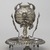 <em>Mate Cup on Saucer</em>, late 19th century. Silver, 7 x 6 3/16 x 6 3/16 in. (17.8 x 15.7 x 15.7 cm). Brooklyn Museum, Gift of Mary Ann Krotzer, 2003.50.1. Creative Commons-BY (Photo: Brooklyn Museum, 2003.50.1_PS6.jpg)
