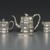  <em>Sugar Bowl and Cover, Part of Tea Set for Export</em>, 19th century. Silver, 13.2 x 18.3 cm. Brooklyn Museum, Gift of Dr. Alvin E. Friedman-Kien, 2004.112.15a-b. Creative Commons-BY (Photo: Brooklyn Museum, 2004.112.14a-b_2004.112.15a-b_2004.112.16_2004.112.17_PS1.jpg)