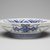  <em>Dish</em>, 18th century. Nabeshima ware, porcelain with underglaze blue, 2 3/16 x 8 in. (5.5 x 20.3 cm). Brooklyn Museum, The Peggy N. and Roger G. Gerry Collection, 2004.28.81. Creative Commons-BY (Photo: Brooklyn Museum, 2004.28.81_side_PS11.jpg)