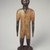 Mende. <em>Standing Male Figure</em>, early 20th century. Wood, pigment, 25 x 8 1/4 x 6 1/2 in. (63.5 x 21 x 16.5 cm). Brooklyn Museum, Gift of Dorothea and Leo Rabkin, 2004.75.1. Creative Commons-BY (Photo: Brooklyn Museum, 2004.75.1.jpg)