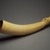 Mende. <em>Side-blown Horn</em>, 19th century. Elephant ivory, 26 1/4 x 7 1/4 x 3 3/4 in. (66.7 x 18.4 x 9.5 cm). Brooklyn Museum, Gift of Blake Robinson, 2004.76.5. Creative Commons-BY (Photo: Brooklyn Museum, 2004.76.5.jpg)