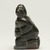 Elisapi Qumaluk (born 1927). <em>Kneeling Figure</em>, 1950–1980. Gray stone, 4 x 2 1/8 x 1 5/8 in. (10.2 x 5.4 x 4.1 cm). Brooklyn Museum, Hilda and Al Schein Collection, 2004.79.12. Creative Commons-BY (Photo: Brooklyn Museum, 2004.79.12_left_PS11.jpg)