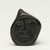 Inuit. <em>Miniature Male Head</em>, 1950-1980. Soapstone, 1 3/4 x 1 3/8 x 1 3/4 in. (4.4 x 3.5 x 4.4 cm). Brooklyn Museum, Hilda and Al Schein Collection, 2004.79.21. Creative Commons-BY (Photo: Brooklyn Museum, 2004.79.21_front_PS11-1.jpg)