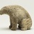 Inuit. <em>Seated Polar Bear</em>, 1950-1980. Antler, 4 x 5 x 2 1/4 in. (10.2 x 12.7 x 5.7 cm). Brooklyn Museum, Hilda and Al Schein Collection, 2004.79.35. Creative Commons-BY (Photo: Brooklyn Museum, 2004.79.35_left_PS11.jpg)