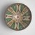  <em>Bowl with Twelve-Pointed Central Star</em>, 19th century. Earthenware with green, yellow, blue, brown and white glazes, Diam: 11 3/4 in. (29.8 cm); H. 5 in. Brooklyn Museum, Gift of Dr. Charles S. Grippi in honor of the memory of the late Professor Virgil H. Bird, 2004.83.2. Creative Commons-BY (Photo: Brooklyn Museum, 2004.83.2.jpg)