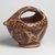  <em>Ewer</em>, ca. 1900. Earthernware with brown and red glazes, Length: H. 8 in. x W. 7 in. x L. 10 in. Brooklyn Museum, Gift of Dr. Charles S. Grippi in honor of the memory of the late Professor Virgil H. Bird, 2004.83.3. Creative Commons-BY (Photo: Brooklyn Museum, 2004.83.3_side.jpg)