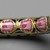  <em>Elephant Bangle</em>, 18th-19th century. Gold with enamel, diamonds, rubies, 3 3/4 × 3 3/4 in. (9.5 × 9.5 cm). Brooklyn Museum, Purchase gift of Samuel S. and Diane P. Stewart, 2005.2. Creative Commons-BY (Photo: Brooklyn Museum, 2005.2_detail2_PS2.jpg)
