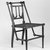 George Jacob Hunzinger (American, born Germany, 1835-1898). <em>Side Chair</em>, Patented March 30, 1869 and April 18, 1876. Wood and textile covered steel webbing, 32 x 17 1/2 x 19 1/2 in. (81.3 x 44.5 x 49.5 cm). Brooklyn Museum, Gift of Ronald S. Kane, 2005.64. Creative Commons-BY (Photo: Brooklyn Museum, 2005.64_threequarter_bw.jpg)