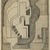 Blanche Lazzell (American, 1879-1956). <em>Sketch for Abstract Composition</em>, 1924. Graphite on cream, thin, smooth paper., Sheet: 10 5/8 x 8 1/4 in. (27 x 21 cm). Brooklyn Museum, Gift of Dr. Abram Kanof and Theodore Keel, by exchange, Charles Stewart Smith Memorial Fund, and Dick S. Ramsay Fund, 2006.43.7. © artist or artist's estate (Photo: Brooklyn Museum, 2006.43.7_after_treatment_PS4.jpg)