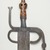 Kongo. <em>Sword</em>. Iron, ivory, 34 in. (86.4 cm). Brooklyn Museum, Gift of Dr. Werner Muensterberger and Michael Ward, 2006.66.10. Creative Commons-BY (Photo: Brooklyn Museum, 2006.66.10_detail_PS11.jpg)