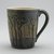 SG. <em>Mug, "In the Forest...,"</em> 1912. Glazed earthenware, Height: 3 7/8 in. (9.8 cm). Brooklyn Museum, Gift of Joseph F. McCrindle in memory of J. Fuller Feder, by exchange, 2007.7.4. Creative Commons-BY (Photo: Brooklyn Museum, 2007.7.4_right_PS2.jpg)