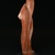 Robert Laurent (American, born France, 1890-1970). <em>Plant Form</em>, ca. 1920-1923. Wood on separate wood base, Overall with base: 21 1/4 x 7 1/4 x 7 1/4 in. (54 x 18.4 x 18.4 cm). Brooklyn Museum, Dick S. Ramsay Fund, 2008.1. © artist or artist's estate (Photo: Brooklyn Museum, 2008.1_view4_PS2.jpg)