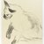 Stefan Hirsch (American, born Germany, 1899-1964). <em>Siamese Cat</em>, ca. 1940. Charcoal on cream, thin, smooth wove paper, Sheet: 17 x 14 in. (43.2 x 35.6 cm). Brooklyn Museum, Gift of Janis Conner and Joel Rosenkranz, 2008.69. © artist or artist's estate (Photo: Brooklyn Museum, 2008.69_PS4.jpg)