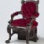 Augustus (Auguste Emmanuel) Eliaers (French, active Boston, 1849-1865). <em>Library Step-Chair</em>, patented October 25, 1853. Walnut, original under upholstery, modern mohair show cover, brass, 37 x 25 1/2 x 25 1/2 in. (94 x 64.8 x 64.8 cm). Brooklyn Museum, Designated Purchase Fund, 2008.75. Creative Commons-BY (Photo: Brooklyn Museum, 2008.75_PS6.jpg)