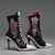 Teri Greeves (Kiowa, born 1970). <em>Great Lakes Girls</em>, 2008. Glass beads, bugle beads, Swarovski crystals, sterling silver stamped conchae, spiny oyster shell cabochons, canvas high-heeled sneakers, each: 11 1/2 x 9 x 3 in. (29.2 x 22.9 x 7.6 cm). Brooklyn Museum, Gift of Stanley J. Love, by exchange, 2009.1a-b. © artist or artist's estate (Photo: Brooklyn Museum, 2009.1a-b_side1_PS2.jpg)