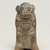 Maya. <em>Whistle in the Form of a Monkey</em>, 600-900. Ceramic, pigment, 5 x 2 x 1 1/2 in. (12.7 x 5.1 x 3.8 cm). Brooklyn Museum, Gift in memory of Frederic Zeller, 2009.2.21. Creative Commons-BY (Photo: Brooklyn Museum, 2009.2.21_overall_PS11.jpg)