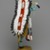 Orin Poley. <em>Kachina Doll (Sakwahote)</em>, 1960-1970. Cottonwood root, acrylic pigment, hide, feathers, shell, fur,  turquioise, metal, 17 3/4 x 6 x 9 in. (45.1 x 15.2 x 22.9 cm). Brooklyn Museum, Gift of Edith and Hershel Samuels, 2010.6.1. Creative Commons-BY (Photo: Brooklyn Museum, 2010.6.1_back_PS2.jpg)
