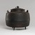  <em>Kettle and Lid</em>, 19th century. Cast-iron, 10 1/4 x 10 3/4 in. (26 x 27.3 cm). Brooklyn Museum, Gift of Dr. and Mrs. John P. Lyden, 2010.85.16a-b. Creative Commons-BY (Photo: Brooklyn Museum, 2010.85.16a-b_overall01_PS20.jpg)