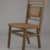 George Jacob Hunzinger (American, born Germany, 1835-1898). <em>Side Chair</em>, Patented March 13, 1883. Wood, cane, straw braid., 35 3/8 x 17 1/2 x 20 3/8 in. (89.9 x 44.5 x 51.8 cm). Brooklyn Museum, Designated Purchase Fund, 2011.13. Creative Commons-BY (Photo: Brooklyn Museum, 2011.13_PS6_left_PS6.jpg)