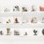 Yuji Agematsu (Japanese, born 1956). <em>Zip; 02-01-12....02-29-12</em>, 2012. Mixed media (wood, latex paint, drywall screws, cigarette cellophane wrapper, gum, glitter, unlit match, copper, candy, rubber, plastic netting, hair, rocks, plastic toy, safety pins, popsicle stick, broken mirror shards, floss, computer chip, cardboard, bird skull, lint, Nerds candy, tree bark, shell fragment, tinsel), shelf dimensions: 11 x 2 1/2 x 30 in. (27.9 x 6.4 x 76.2 cm). Brooklyn Museum, Dorothy and Herbert Vogel Gallerist Award, 2012.30.2a-c. © artist or artist's estate (Photo: Brooklyn Museum, 2012.30.2_PS9.jpg)