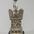  <em>Reliquary in the Shape of a Stupa</em>, 986 C.E. Silver, height: 14 in. (35.6 cm). Brooklyn Museum, Gift of Mrs. Walter N. Rothschild and anonymous gift, by exchange
, 2012.5a-d. Creative Commons-BY (Photo: Brooklyn Museum, 2012.5_side2_PS6.jpg)