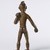 Ldamie (Dan, flourished 1920s–1930s). <em>Male Figure with Scythe</em>, early 20th century. Copper alloy, 8 1/16 x 3 15/16 x 3 15/16 in. (20.5 x 10 x 10 cm). Brooklyn Museum, Gift of Tom and Anna Boyle, 2012.75.4. Creative Commons-BY (Photo: Brooklyn Museum, 2012.75.4_back_PS22.jpg)