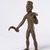 Ldamie (Dan, flourished 1920s–1930s). <em>Male Figure with Scythe</em>, early 20th century. Copper alloy, 8 1/16 x 3 15/16 x 3 15/16 in. (20.5 x 10 x 10 cm). Brooklyn Museum, Gift of Tom and Anna Boyle, 2012.75.4. Creative Commons-BY (Photo: Brooklyn Museum, 2012.75.4_threequarter_PS22.jpg)