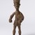 Ldamie (Dan, flourished 1920s–1930s). <em>Male Figure with Drum</em>, early 20th century. Copper alloy, 8 11/16 x 3 1/8 x 3 3/8 in. (22 x 8 x 8.5 cm). Brooklyn Museum, Gift of Tom and Anna Boyle, 2012.75.8. Creative Commons-BY (Photo: Brooklyn Museum, 2012.75.8_front_PS22.jpg)