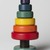 Jarvis W. Rockwell (American, 1892-1973). <em>Rocky Color Cone, Stacking Toy</em>, designed 1938. Wood, pigment, height: 7 1/2 in. (19.1 cm). Brooklyn Museum, Gift of Kevin L. Stayton, 2013.47a-i. Creative Commons-BY (Photo: Brooklyn Museum, 2013.47a-i_PS11.jpg)