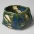 Kakurezaki Ryuichi (Japanese, born 1950). <em>Tea Bowl</em>, 2008. Stoneware with green oribe glaze, 4 × 6 1/2 × 5 in. (10.2 × 16.5 × 12.7 cm). Brooklyn Museum, Gift of Shelly and Lester Richter, 2013.83.26. Creative Commons-BY (Photo: Brooklyn Museum, 2013.83.26_view2_PS11.jpg)