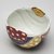 Matsuda Yuriko (Japanese, born 1943). <em>Tea Bowl</em>, 1990. Porcelain with overglaze enamels and gold, 3 9/16 x 4 3/4 in. (9 x 12 cm). Brooklyn Museum, Gift of Shelly and Lester Richter, 2013.83.43. Creative Commons-BY (Photo: Brooklyn Museum, 2013.83.43_top1_PS11.jpg)