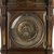 Daniel Cottier (American, born Scotland, 1838-1881). <em>Clock</em>, 1883. Mahogany, brass, other metals, glass, 24 x 15 3/8 x 10 3/4 in. (61 x 39.1 x 27.3 cm). Brooklyn Museum, Marie Bernice Bitzer Fund, 2014.40.2a-e. Creative Commons-BY (Photo: Brooklyn Museum, 2014.40.2a-e_detail_closed_PS9.jpg)