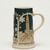 American. <em>Mug</em>, late 19th-early 20th century. Glazed stoneware, 6 1/4 x 5 x 3 3/4 in. (15.9 x 12.7 x 9.5 cm). Brooklyn Museum, Gift of Burton and Helaine Fendelman, 2016.4.4. Creative Commons-BY (Photo: Brooklyn Museum, 2016.4.4_view01_PS11.jpg)