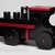 Frank Tilton (American, 1888-1957). <em>Engine, from Circus Train</em>, copyright 1953. Wood, pigment, metal, 10 1/2 x 7 5/8 x 22 1/8 in. (26.7 x 19.4 x 56.2 cm). Brooklyn Museum, Purchased with funds given in honor of Henry Christensen III, 2016.6.1. Creative Commons-BY (Photo: Brooklyn Museum, 2016.6.1_view04_PS11.jpg)