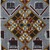 Vlisco B.V.. <em>Wax Print Textile, ABC Pattern</em>, ca. 2018. Cotton, synthetic dye, 36 × 36 in. (91.4 × 91.4 cm). Brooklyn Museum, Gift of Vlisco B.V., 2019.1.4 (Photo: , 2019.1.4_PS9.jpg)
